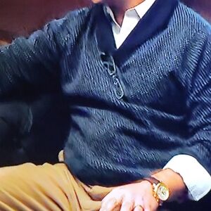 Woolly Threads  | Blue Marled Vintage Sweater